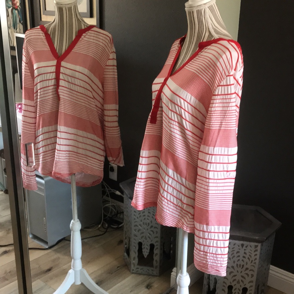 Sanctuary, Anthropologie, long or 3/4 sleeve top - Picture 1 of 9